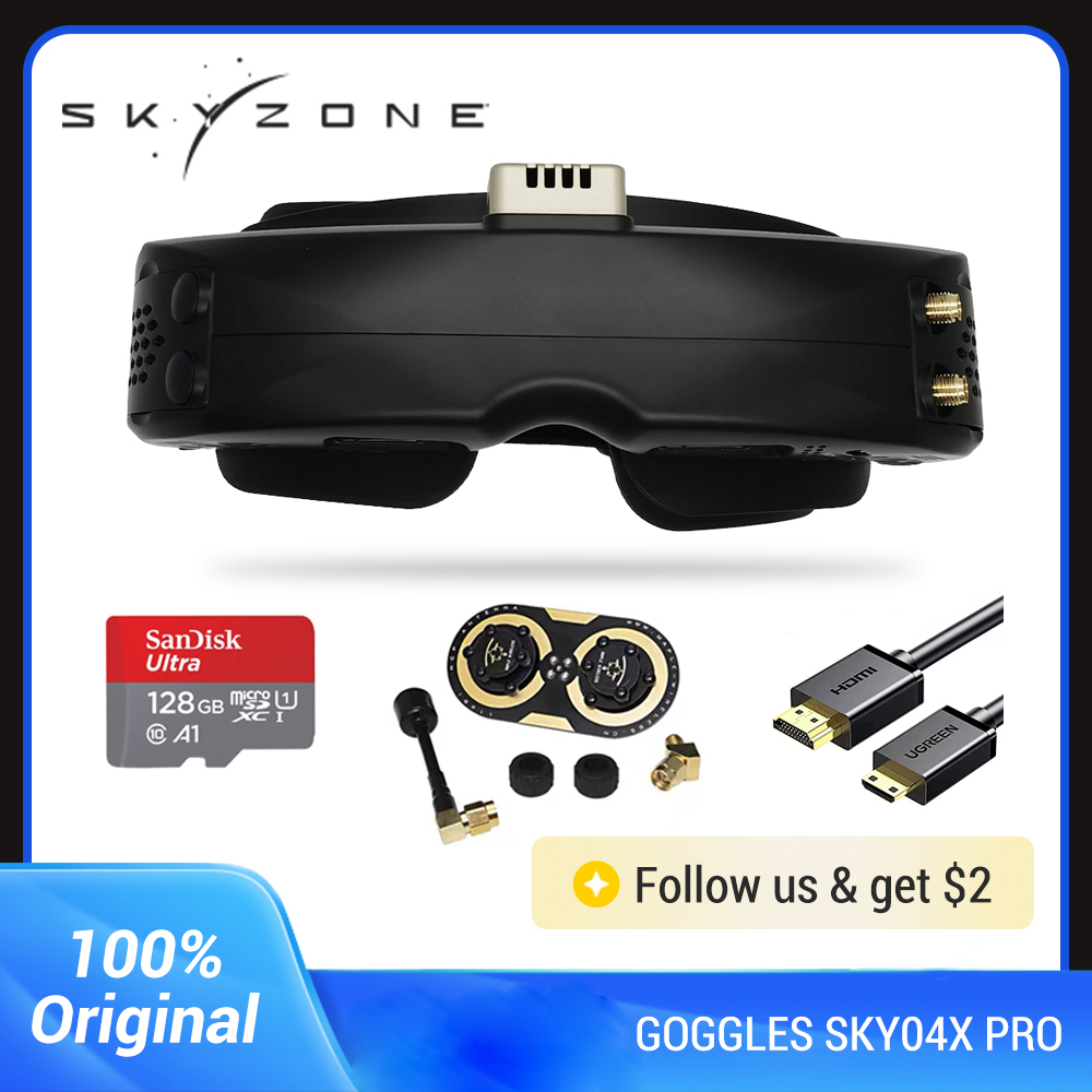 Skyzone Sky04X Pro Oled Fpv Goggles - Gafas FPV Skyzone SKY04X PRO 5.8GHz