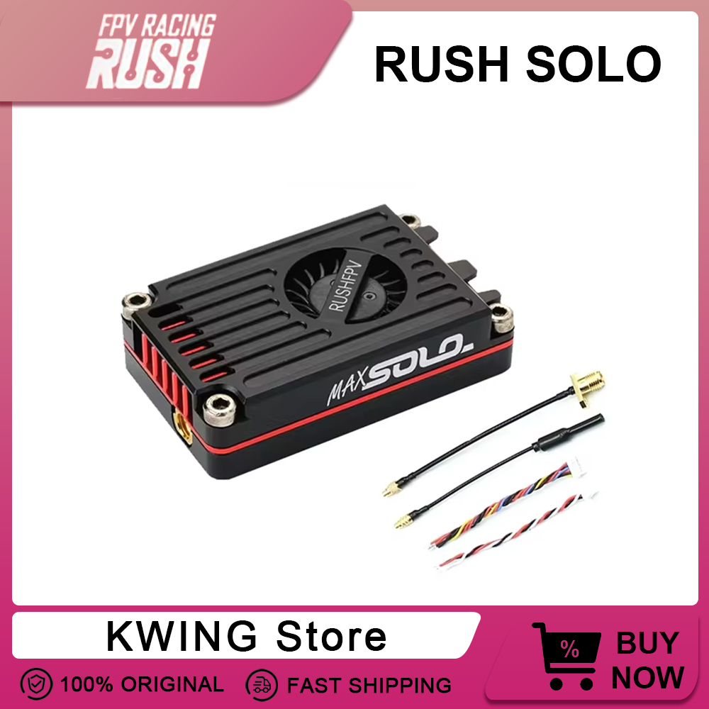 Rushfpv Rush Max Solo 5.8G 2.5W Vtx - RUSH MAX SOLO 5,8 GHz 2,5