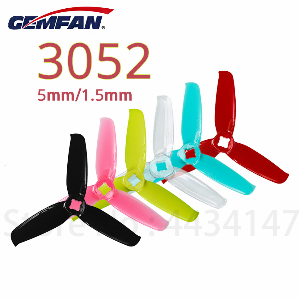 Walksnail Avatar Hd Goggles X - Gemfan Flash 3052 1,5mm/5mm 3 pulgadas