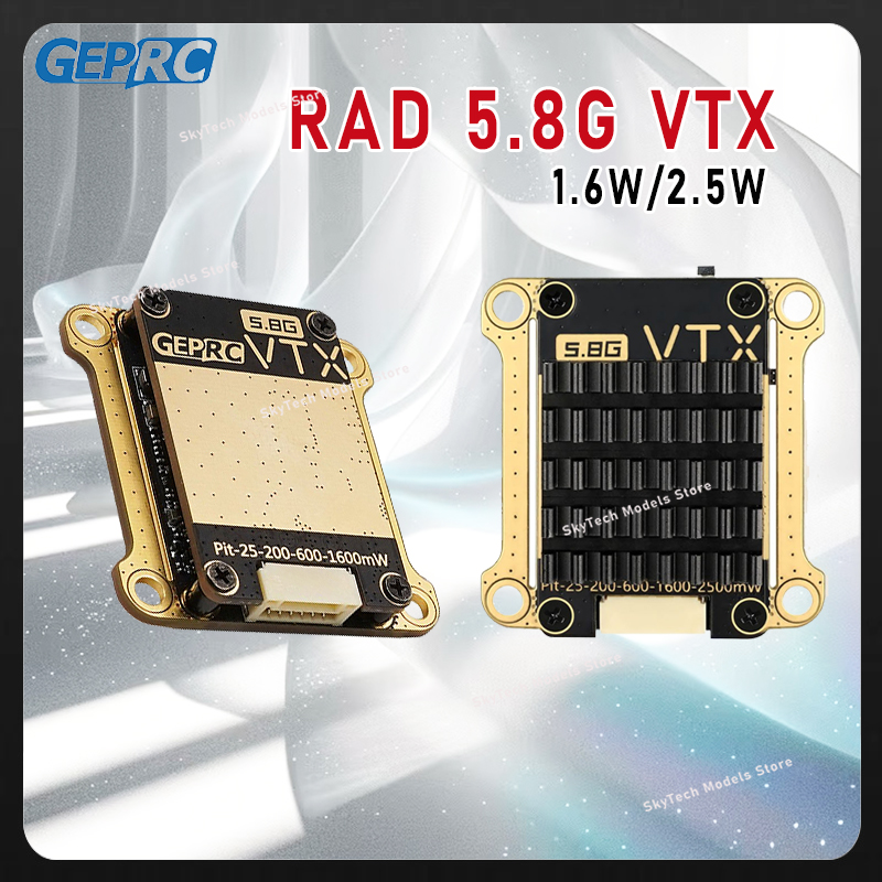 Geprc Rad Vtx 5.8G 2.5W - Transmisor de Video RC FPV GEPRC