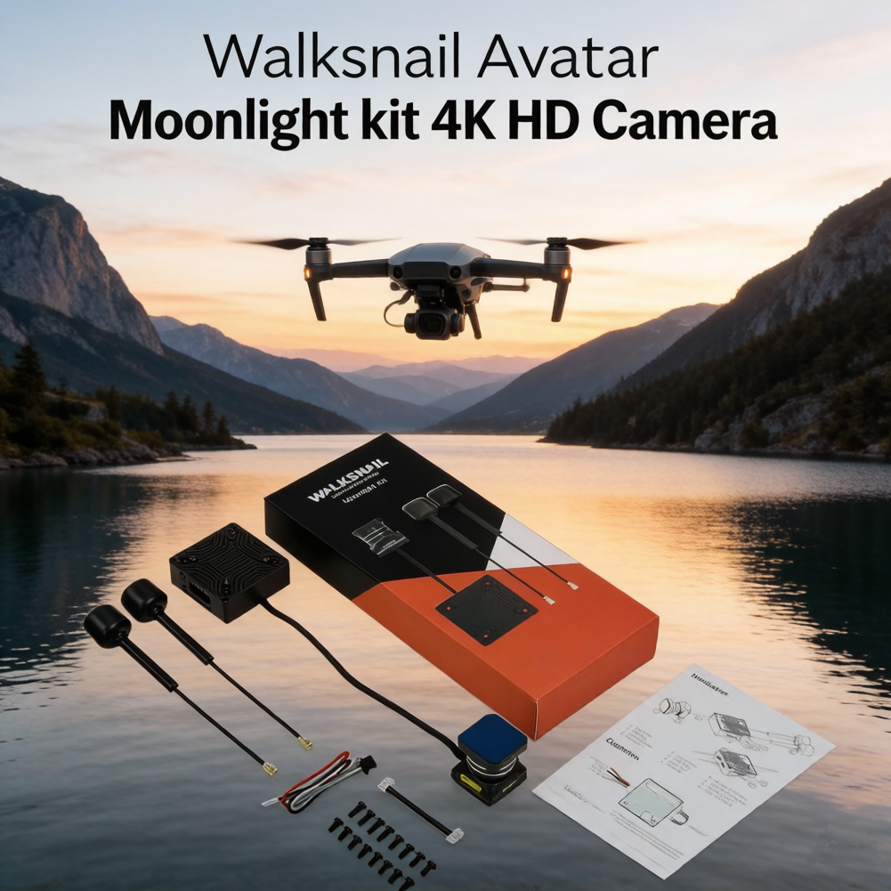 Walksnail Avatar Hd Moonlight Kit 4K - Kit Caddx Walksnail Avatar Moonlight, cámara
