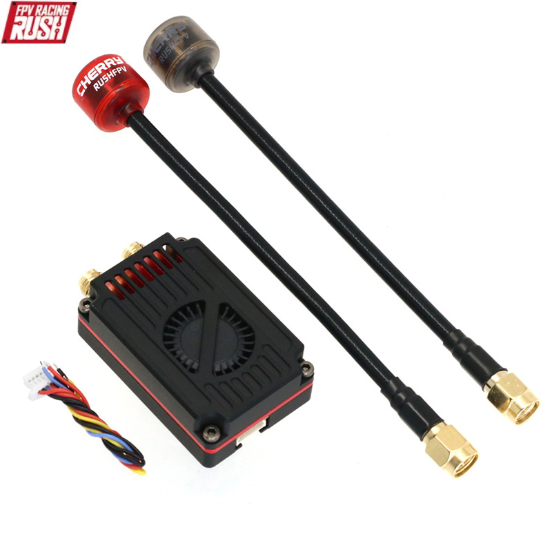 Rushfpv Rush Max Solo 5.8G 2.5W Vtx - Transmisor de Video de Doble Frecuencia