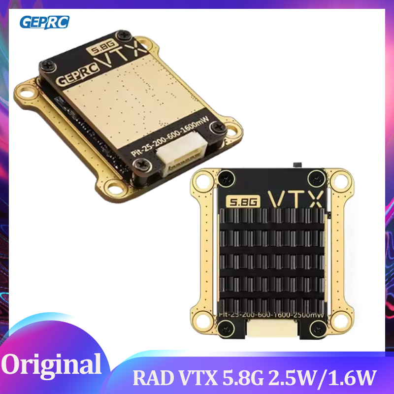 Geprc Rad Vtx 5.8G 2.5W - Transmisor de Video Ajustable GEPRC RAD