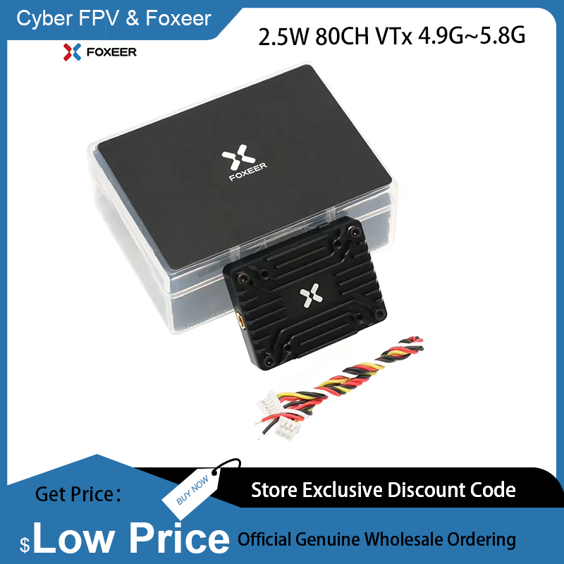 Foxeer 4.9-5.8G Reaper Extreme - Foxeer Reaper Extreme 2.5W Vtx reseña y precio
