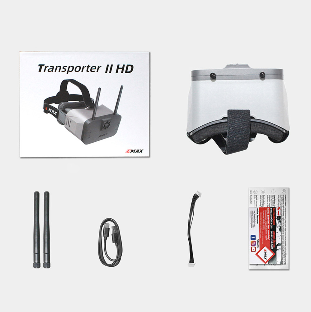 Gafas FPV Digitales EMAX Trans - Hdzero Goggles Digital Hd Fpv reseña y precio