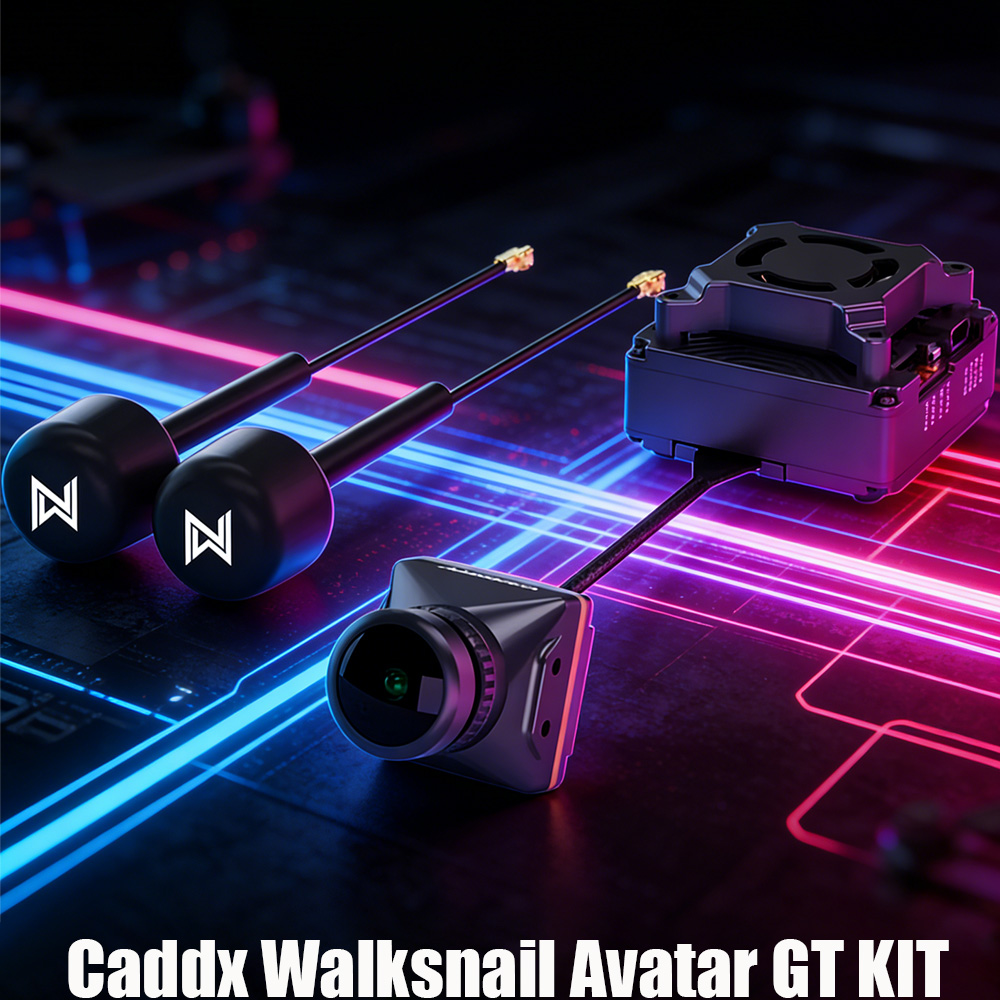 Caddx Walksnail Avatar GT KIT  - Walksnail Avatar Gt Kit 2W Vtx reseña y precio