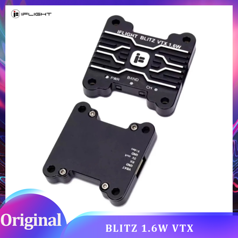 iFlight BLITZ 1.6W VTX de Alta - Iflight Blitz 1.6W 5.8G Vtx reseña y precio