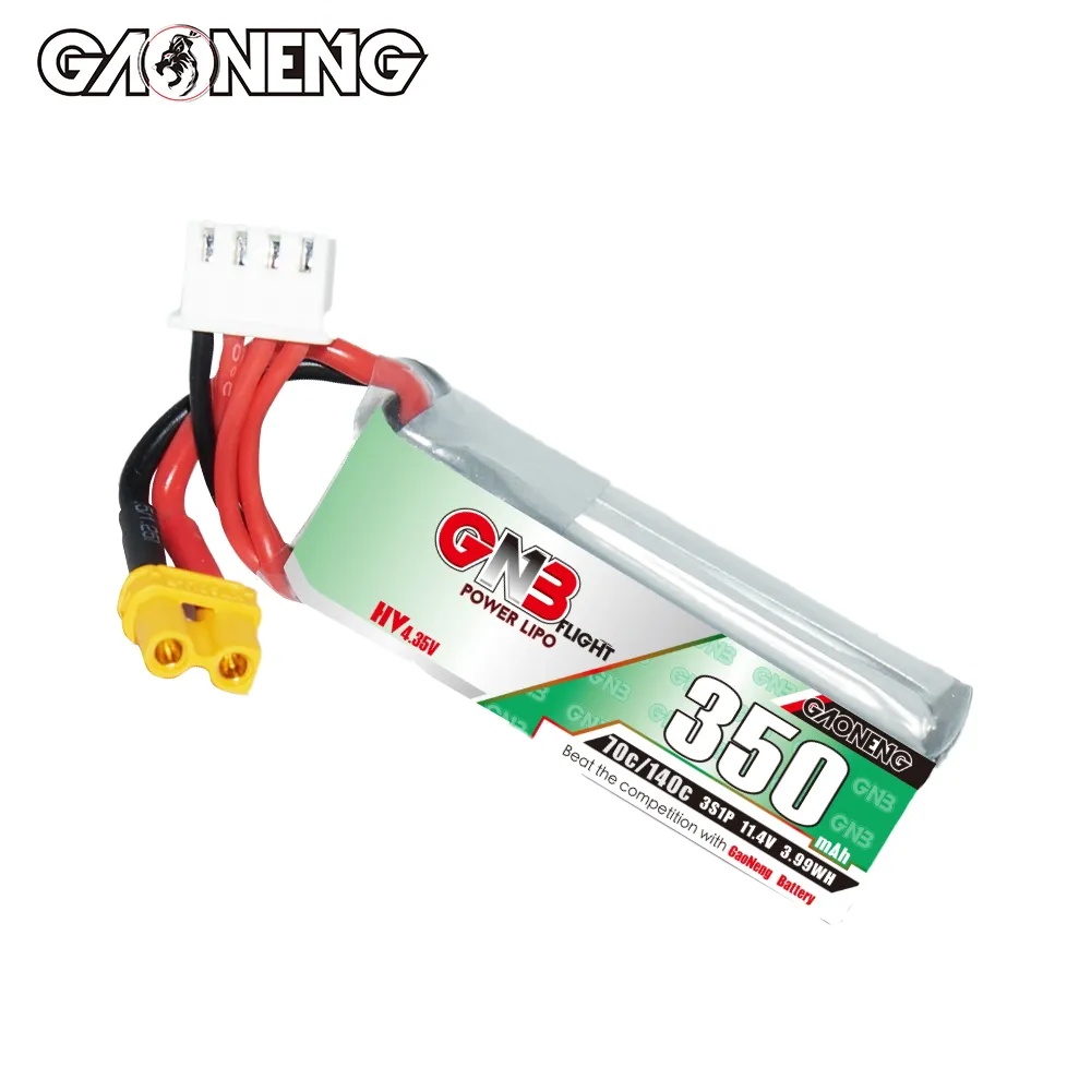 Batería LiPo Gaoneng GNB 350mA - Walksnail Avatar Hd Goggles X reseña y precio