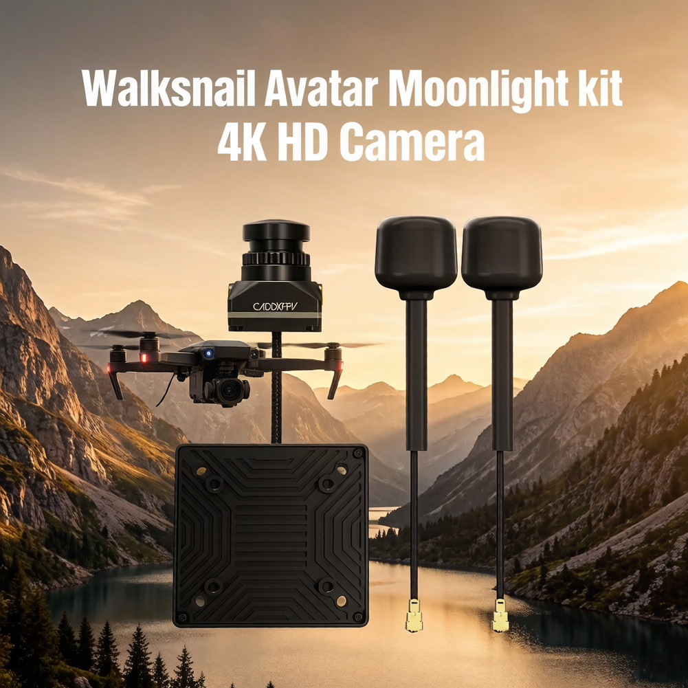 Kit Caddx Walksnail Avatar Moo - Walksnail Avatar Hd Moonlight Kit 4K reseña y precio