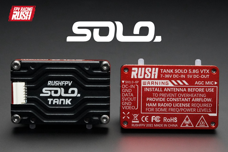 RUSHFPV 5.8G VTX Analógico SOL - Foxeer Reaper Extreme 2.5W Vtx reseña y precio