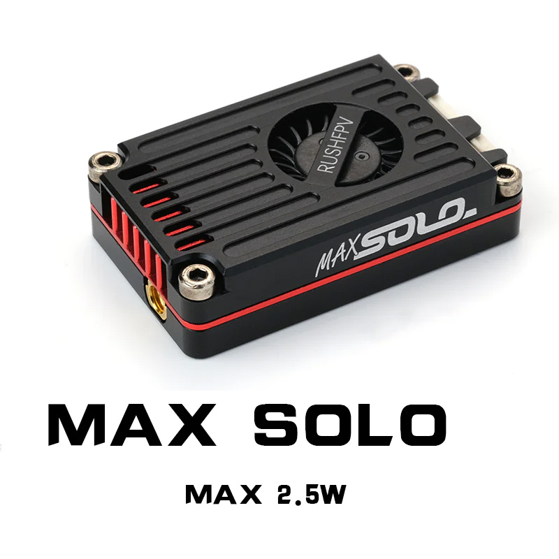 RUSHFPV RUSH MAX SOLO / TANK S - Rushfpv Rush Max Solo 5.8G 2.5W Vtx reseña y precio