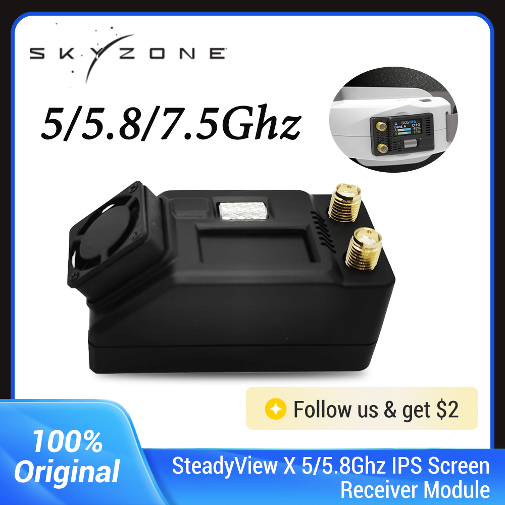 Skyzone-módulo receptor de pan - Skyzone Steadyview X Receiver Module reseña y precio