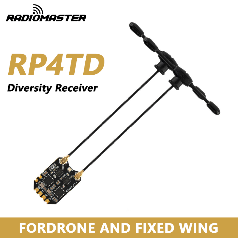 Receptor RadioMaster RP4TD Exp - Foxeer Reaper Extreme 2.5W Vtx reseña y precio