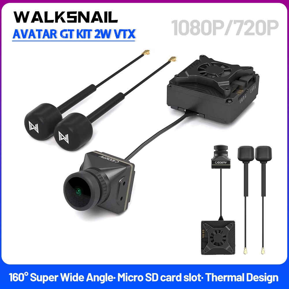 Walksnail Avatar GT KIT 2W VTX - Walksnail Avatar Gt Kit 2W Vtx reseña y precio