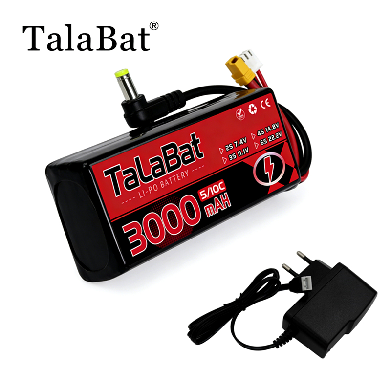 Batería Lipo de 3000MAH 2S 5C  - Skyzone Sky04X Pro Oled Fpv Goggles reseña y precio