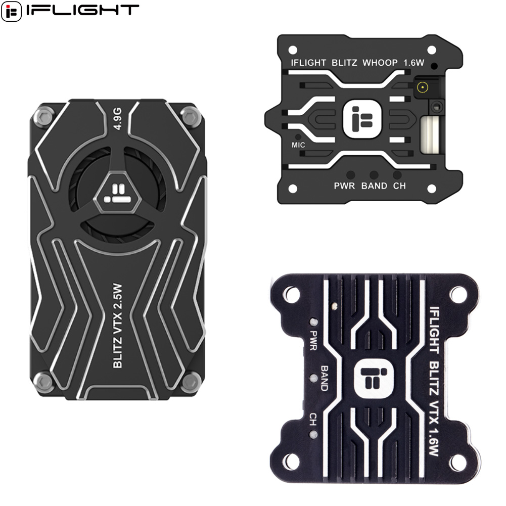 IFlight BLITZ Whoop 5,8G/4,9G  - Iflight Blitz 1.6W 5.8G Vtx reseña y precio