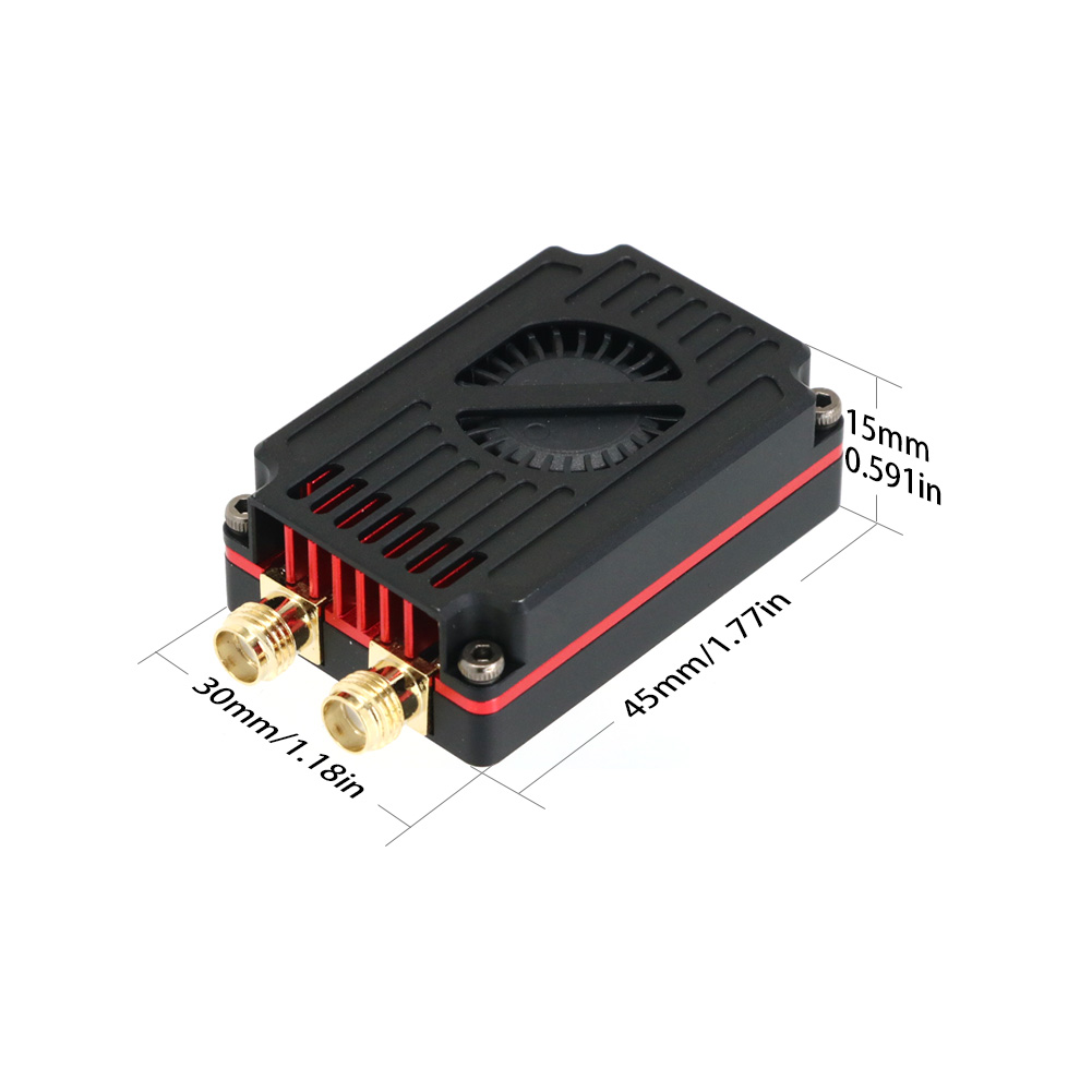 Transmisor de Video de Doble F - Rushfpv Rush Max Solo 5.8G 2.5W Vtx reseña y precio